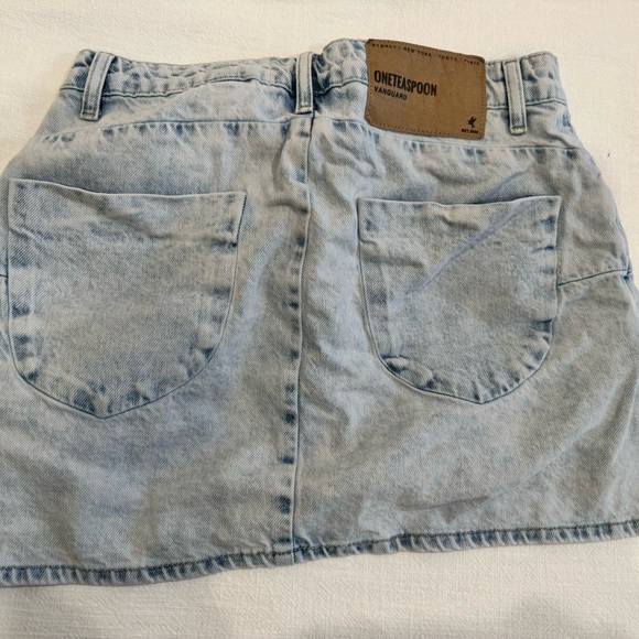 One Teaspoon Jean Skirt - Picture 3 of 3